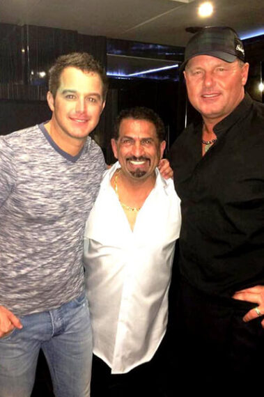 Mo with Roger Clemens